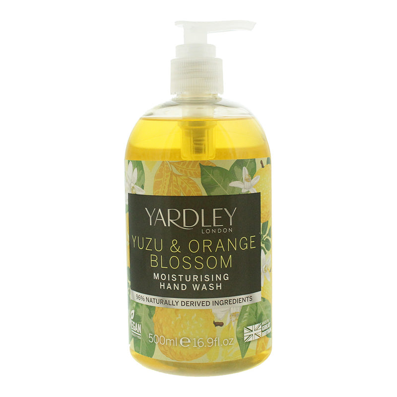 Yardley Yuzu  Orange Blossom Botanical Hand Wash 500ml
