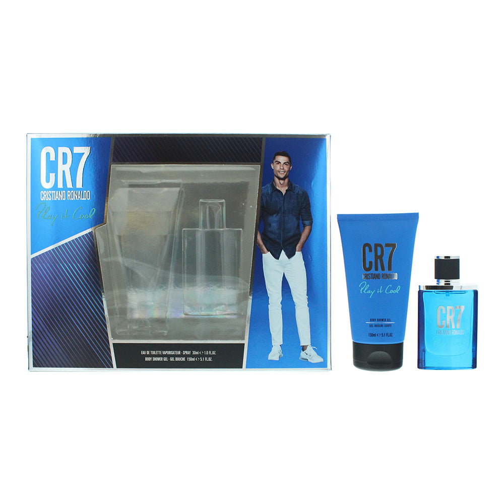 Cristiano Ronaldo Cr7 Play It Cool Piece Gift Set: Eau De Toilette