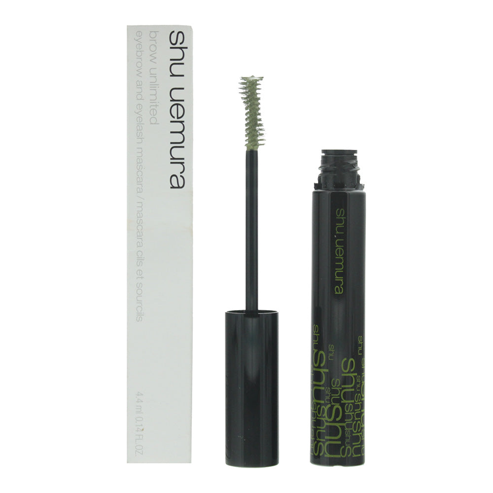 Shu Uemura Brow Unlimited Mystic Green Eyebrow And Eyelash Mascara 4.4