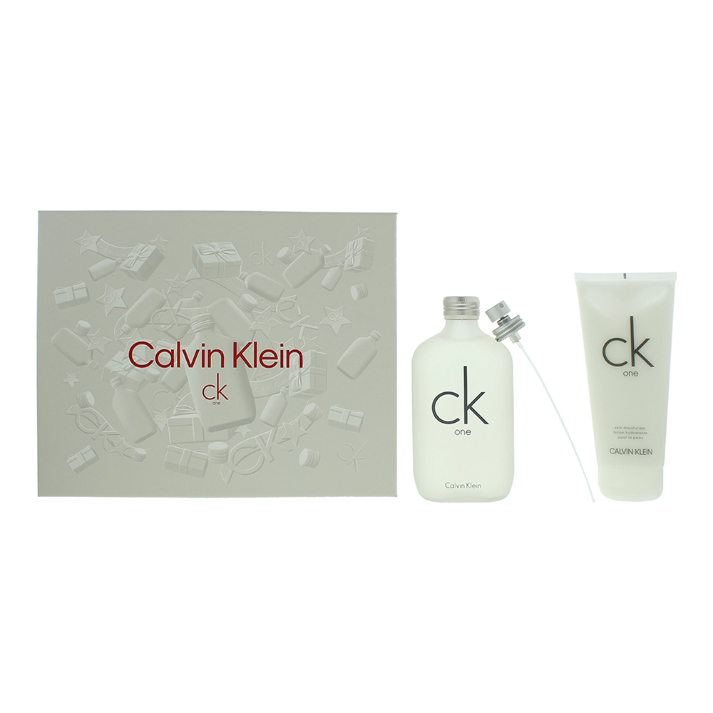 Calvin Klein Ck One Piece Gift Set: Eau de Toilette 200ml Body Lot