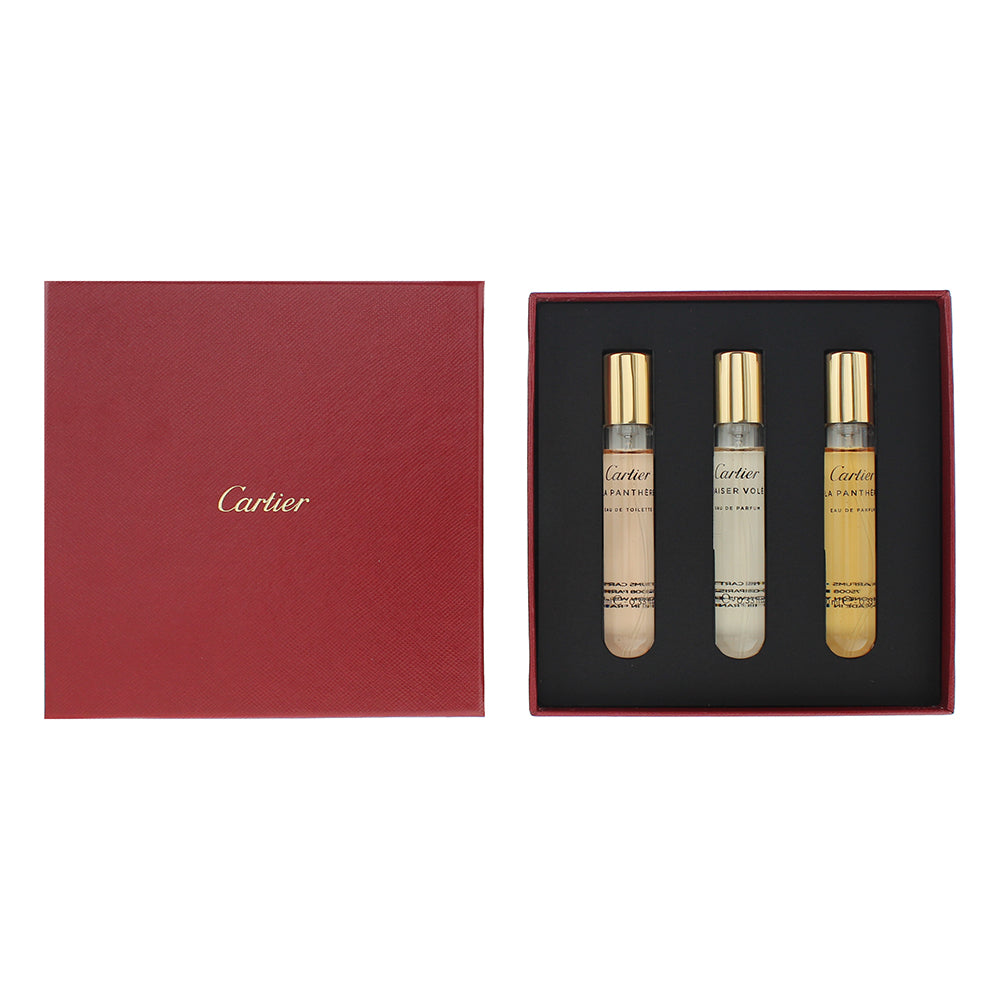 Cartier La Panthère Piece Gift Set: La Panthère Eau De Toilette 10ml