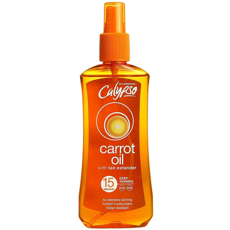 Calypso Carrot Oil With Tan Extender SPF15 200ml