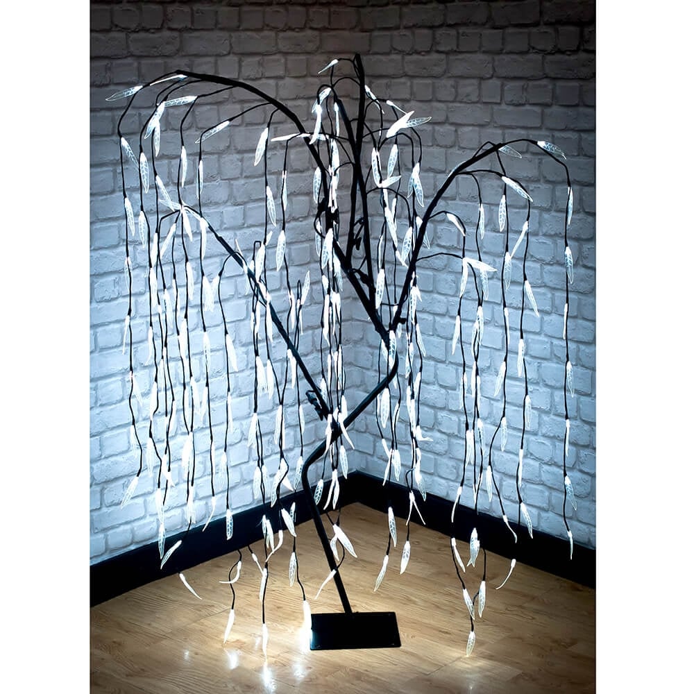 Pre lit weeping willow tree discount