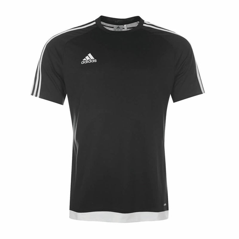 Adidas Estro 15 Jersey Tee Shirt- Black/White
