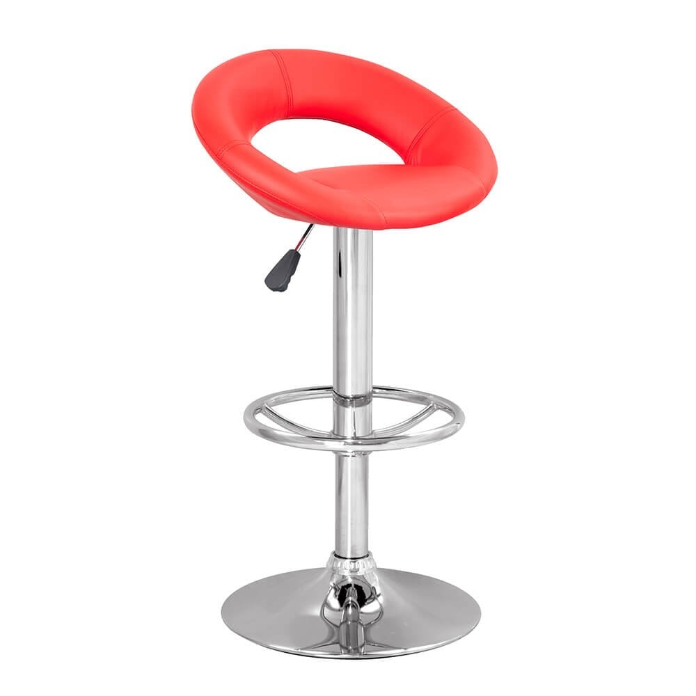 Red and black bar cheap stools