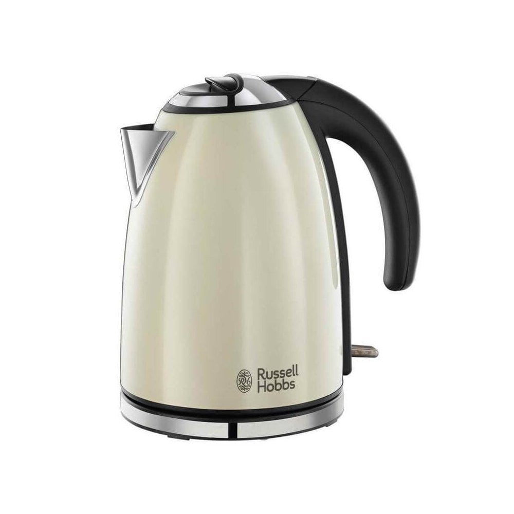 Russell Hobbs Henley 1.7L 3000W Stainless Steel Jug Kettle Cream