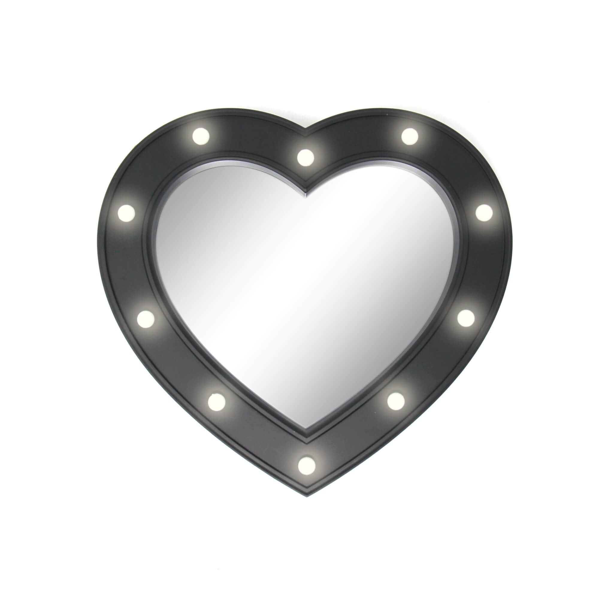 Heart LED Mirror LED Lights Vanity Make Up Dressing Table Cosmetic Dec