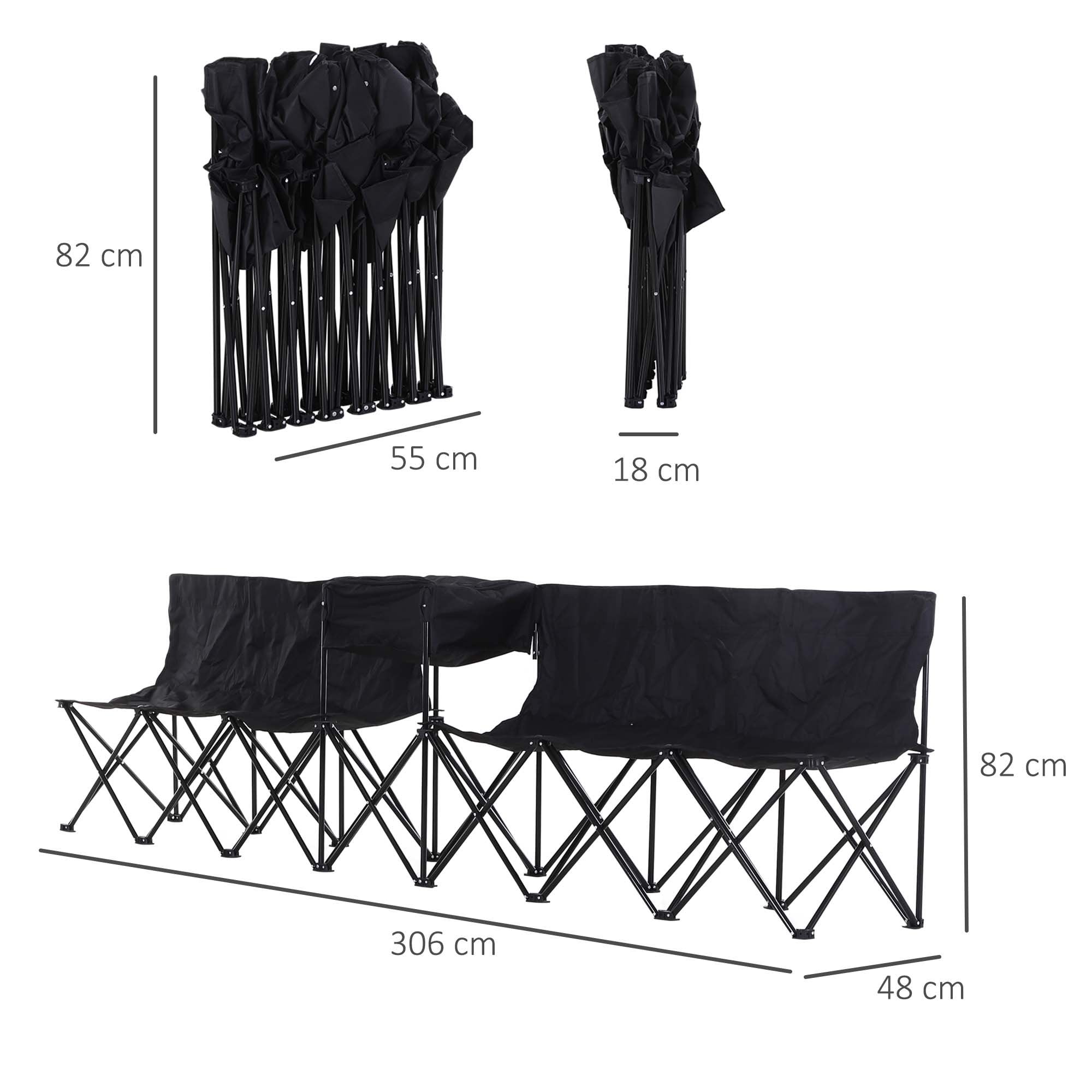 6 person shop camping chair