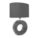 Phoebe Ceramic Table Lamp - Grey