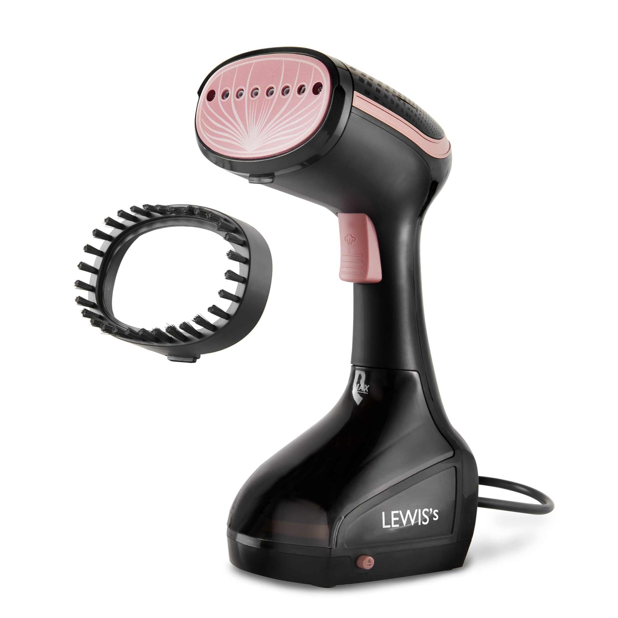Lewis's Garment Steamer 1000W Black