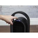 Black+Decker 1.8KW Ceramic Heater with Timer Black