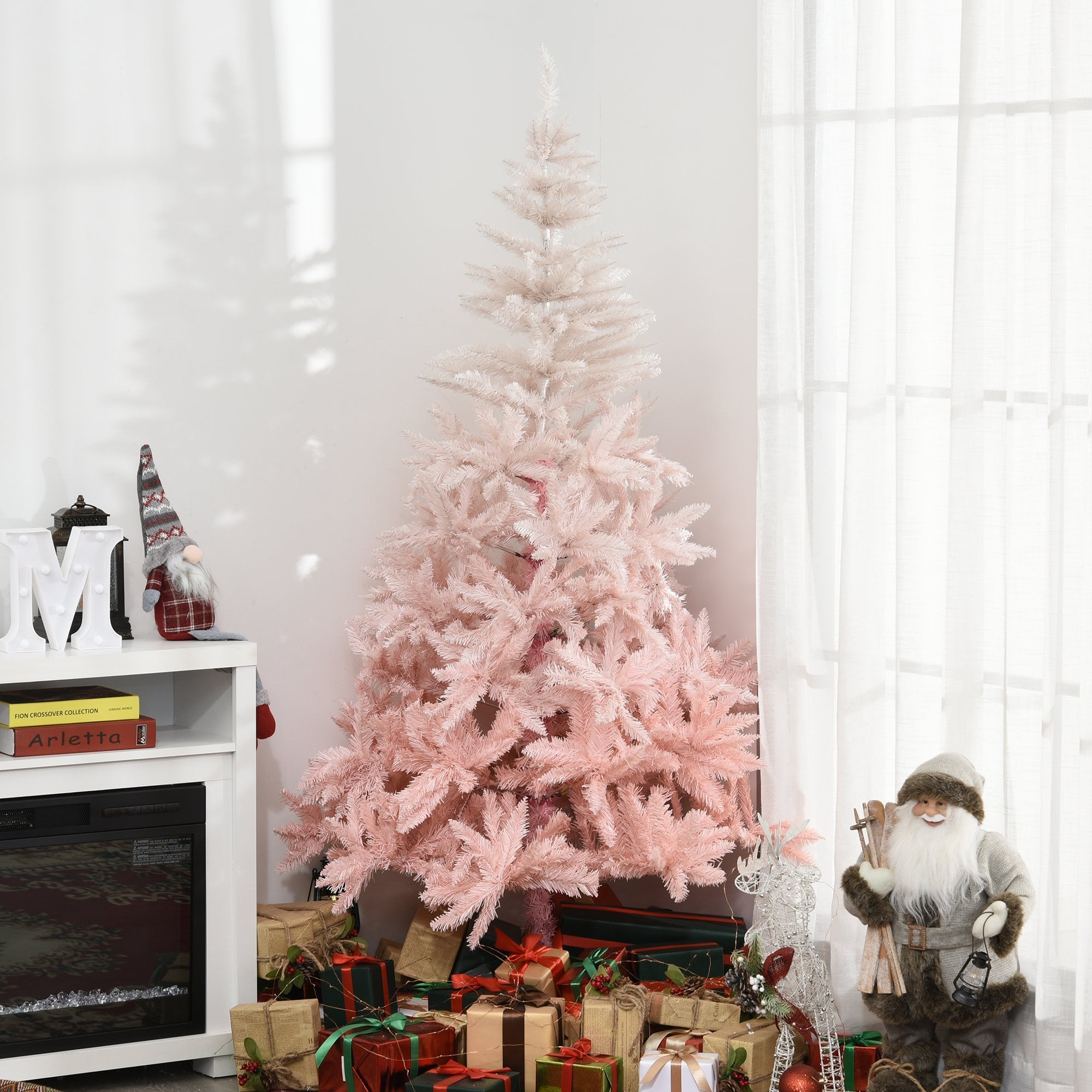 Pink christmas lights store near me