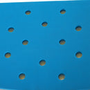 HOMCOM Aluminium Alloy 6-Level Non-Slip Bathroom Stool w/ Drainage Blue