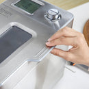 HOMCOM Bread Maker 25 in 1 9 KG Capacity Programmable Stainless Steel Dough Maker with Auto Fruit Nut Dispenser Nonstick Pan 3 Loaf Sizes 3 Crust Colours Keep Warm Time Delay, 550W 0.9KG
