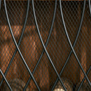 HOMCOM 3-Panel Folding Fireplace Screen, Metal Mesh Fire Spark Guard, 126L x 3W x 80H cm-Black