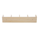 95Lx17Wx16.5H cm Multi-Media Storage Wooden Shelf