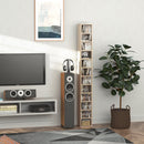 HOMCOM Multimedia Table - Pine Effect