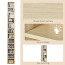 HOMCOM Multimedia Table - Pine Effect