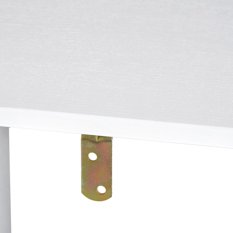 Wooden 9 Cube Storage Cabinet Unit 3 Tier Shelves Organiser Display Rack Living Room Bedroom Furniture - White
