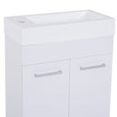 kleankin  Bathroom Cabinet Washstand-White