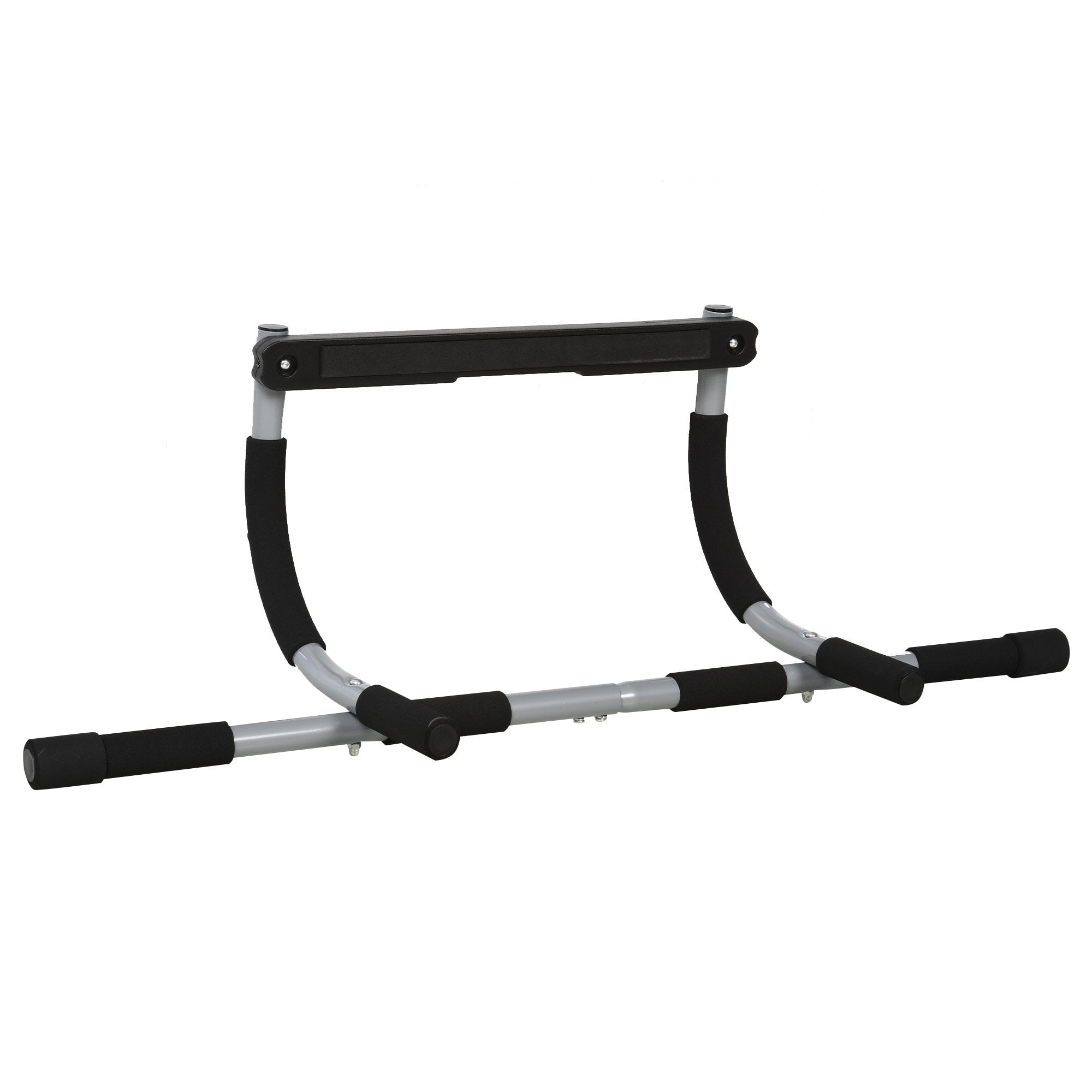 Steel Horizontal Home Door Frame PullUps Bar Silver/Black