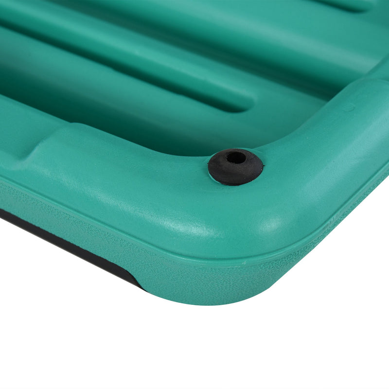 Plastic Adjustable 3-Level Exercise Step Aerobic Stepper Green/Purple