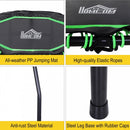 HOMCOM 45"" Mini Hexagon Steel Frame Trampoline w/ Adjustable Handle Green