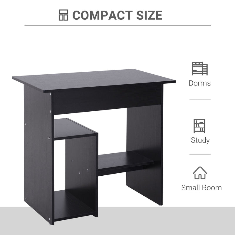 Computer Desk, 73.5H cm-Black