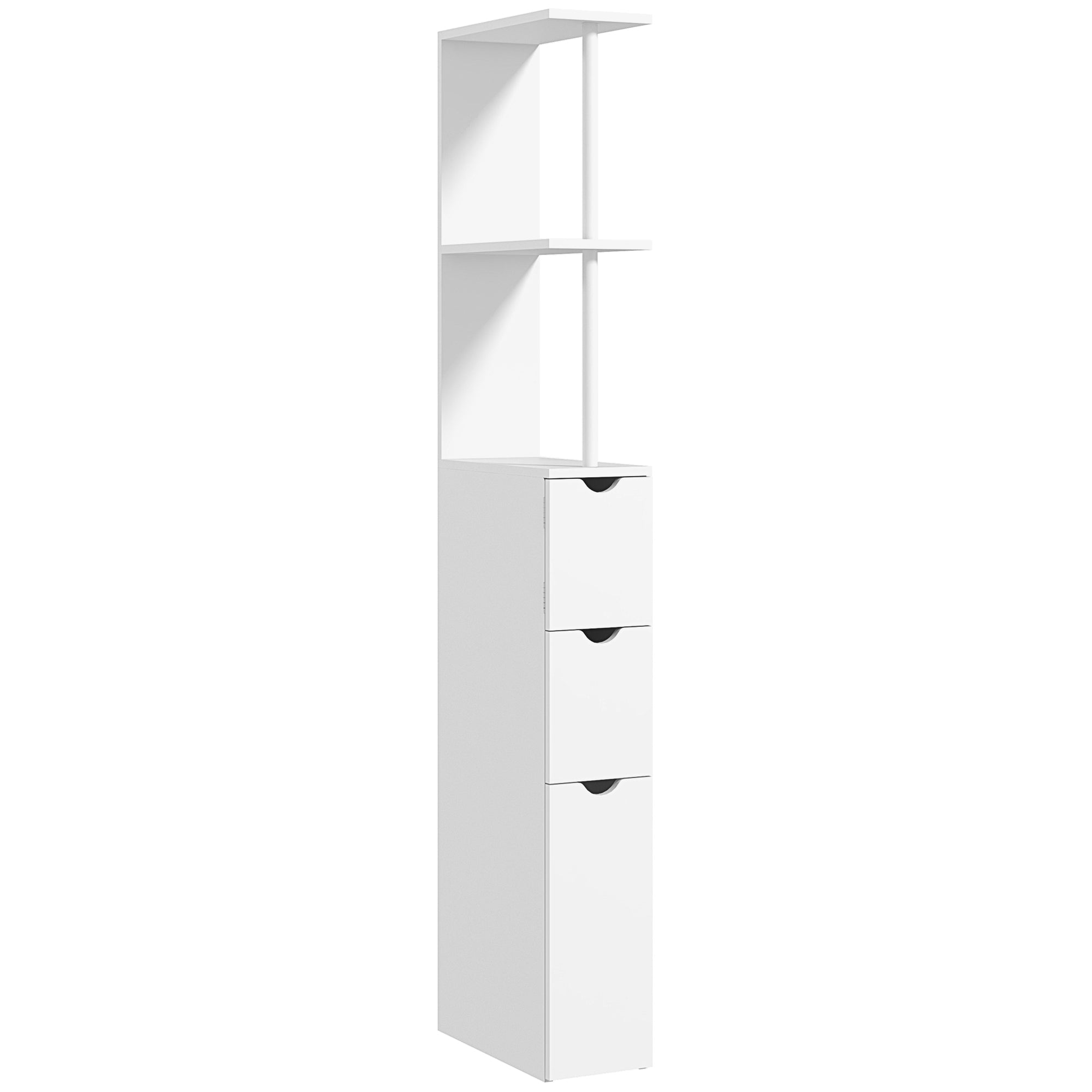 Tall Bathroom Freestanding Bathroom Storage wi