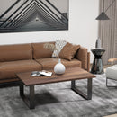 HOMCOM 2 PCS Square Table Legs with Screws and Floor Protectors 41Hcm x 70Wcm