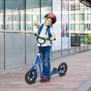 HOMCOM 4 Colours Push Scooter Teen Kids Children Stunt Bicycle Ride On Toy Blue
