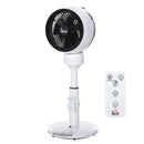 HOMCOM 28 Inch Height Adjustable Air Circulator Fan 70° Oscillating 9 Setting