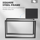 HOMCOM 2 PCS Square Table Legs with Screws and Floor Protectors 41Hcm x 70Wcm