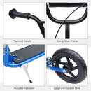 HOMCOM 4 Colours Push Scooter Teen Kids Children Stunt Bicycle Ride On Toy Blue