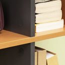 HOMCOM 5-Tier Bookshelf Freestanding Decorative Storage Shelves for Home Natural