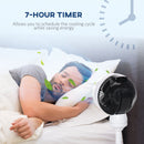 HOMCOM 28 Inch Height Adjustable Air Circulator Fan 70° Oscillating 9 Setting