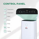 HOMCOM 16L/Day Portable Quiet Dehumidifier for Home, Electric Air De-Humidifier