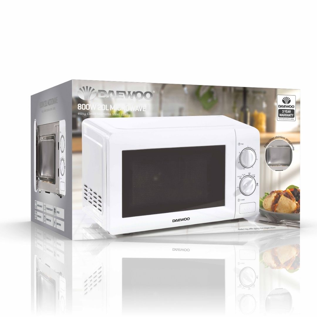 Daewoo Microwave Manual 20L 800w White