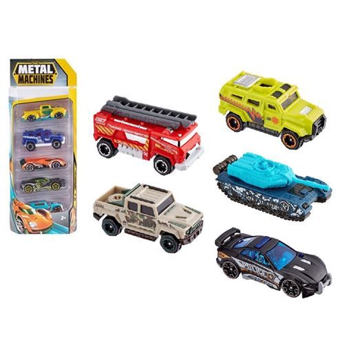 Metal Machines Cars Series 5 pack - ASSORTED CARS