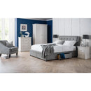 Fullerton Double Bed With 4 Drawers 135cm Grey