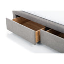 Fullerton Double Bed With 4 Drawers 135cm Grey