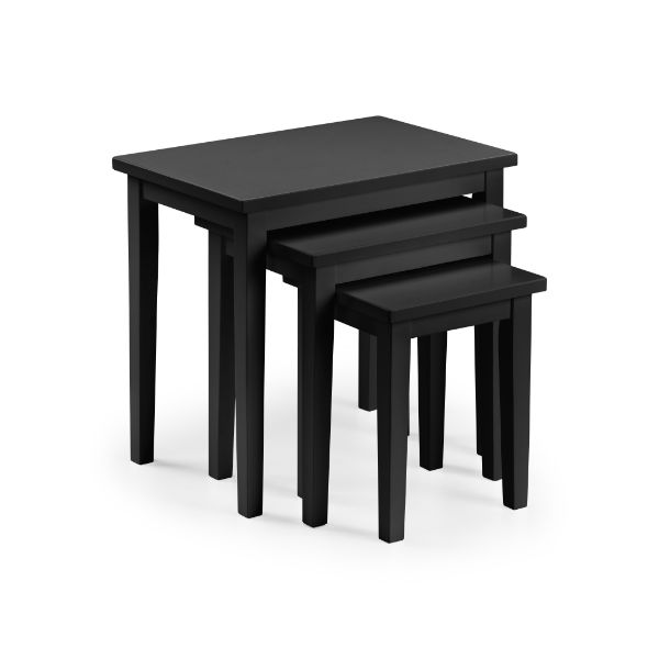 Cleo Nest Of 3 Tables Black
