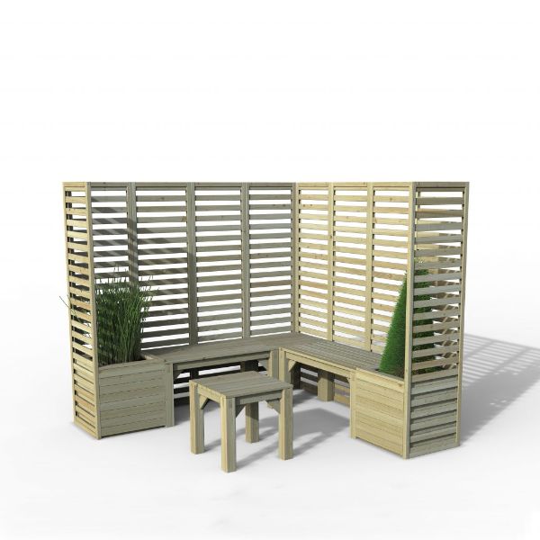 Forest Garden Furniture Modular Seating Option 3