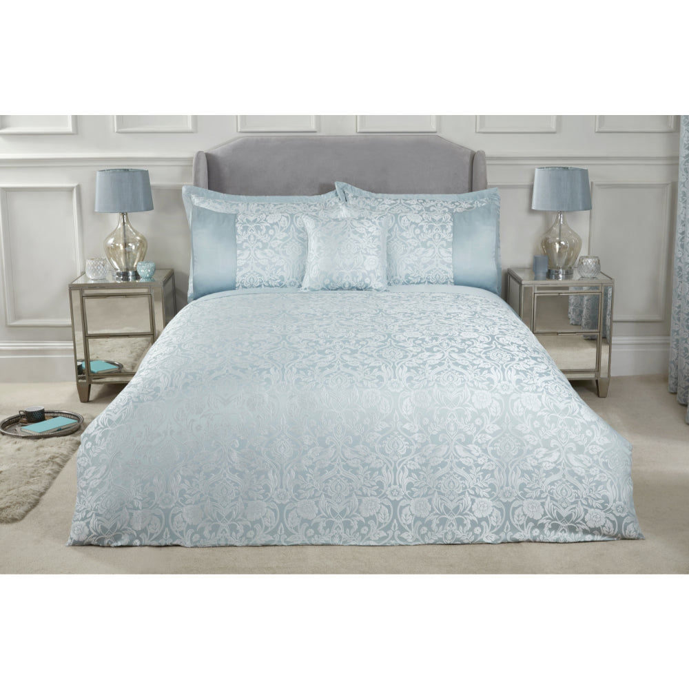 Eden Luxury Duvet Set Duck Egg Blue