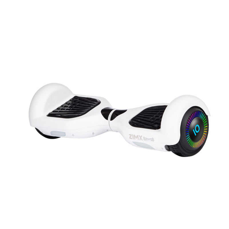 Zimx Hoverboard HB2 With LED Wheels - White