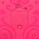 HOMCOM 36 Pcs Kids Vanity Dressing Table w/ Stool Lights Music Bright Red+Pink