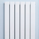 HOMCOM 46 x 160cm Double Panel Vertical Radiator, Water-filled Heater, White