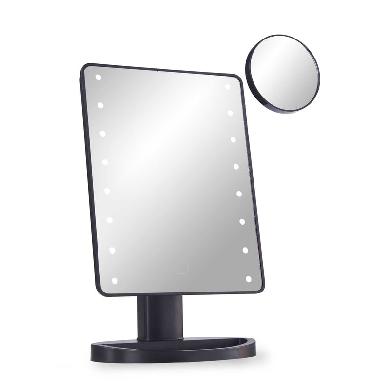 Make Up Mirror with Magnifying Round Mirrors 27x16.5x12cm
