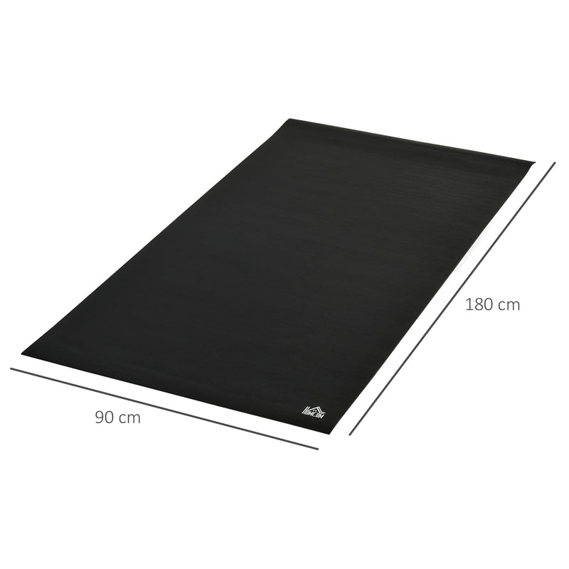 Multi-purpose Exercise Equipment Protection Mat Non-slip Floor Protector Gym Fitness Workout Training Mat 180 x 90cm Tranining
