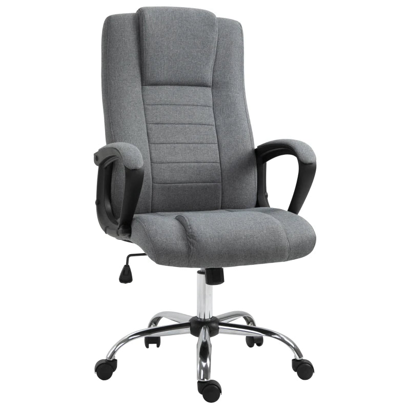 Vinsetto Office Chair Dark Grey